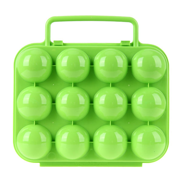 12 Grid Single Layer Egg Storage Box Multifunctional Eggs