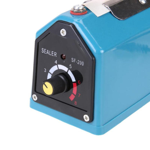 8" 110V 300W Manual Plastic Film Sealer Heat Impulse Sealer Poly Bag